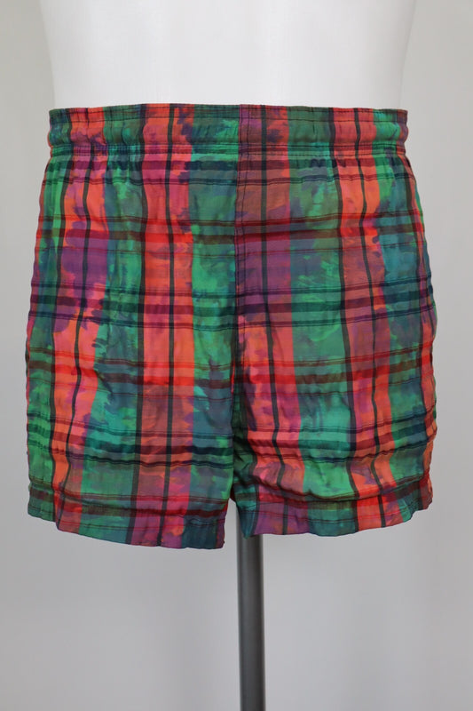 FILA COSTUME PANTALONCINO MARE UOMO TG 52 MEN SWIMSUIT VINTAGE CASUAL