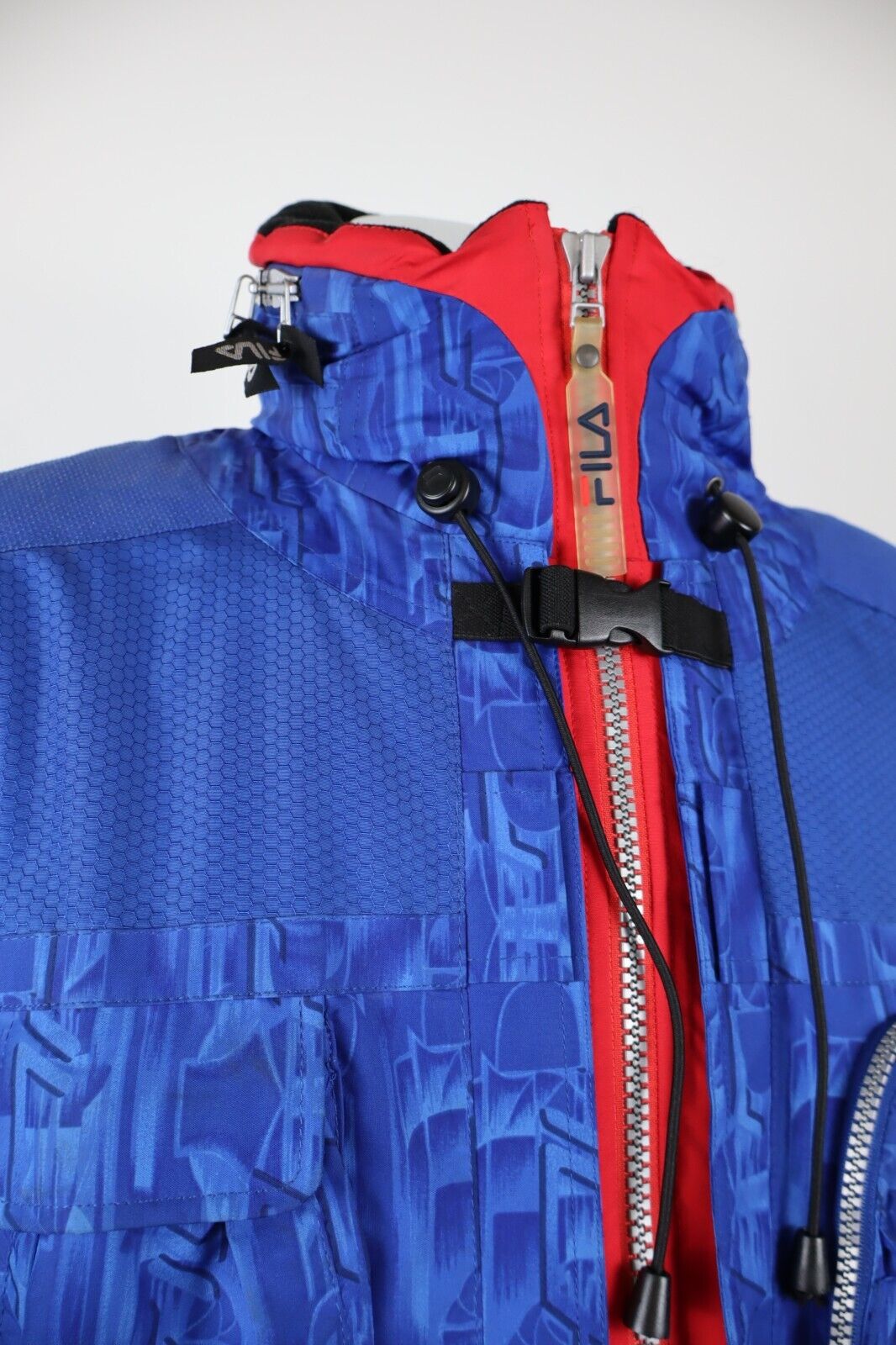 FILA ITALIA NAZIONALE SCI GIUBBINO GIACCA SPORT UOMO 46 MAN VINTAGE JACKET NEVE