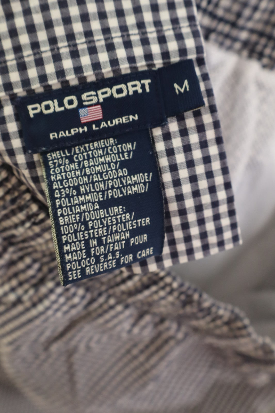 POLO RALPH LAUREN COSTUME PANTALONCINO MARE UOMO TG M MEN SEA SWIMSUIT VINTAGE