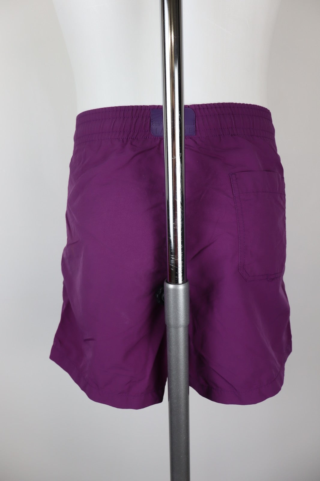 LACOSTE COSTUME PANTALONCINO MARE UOMO TG 4 MEN SWIMSUIT VINTAGE CASUAL LOGO