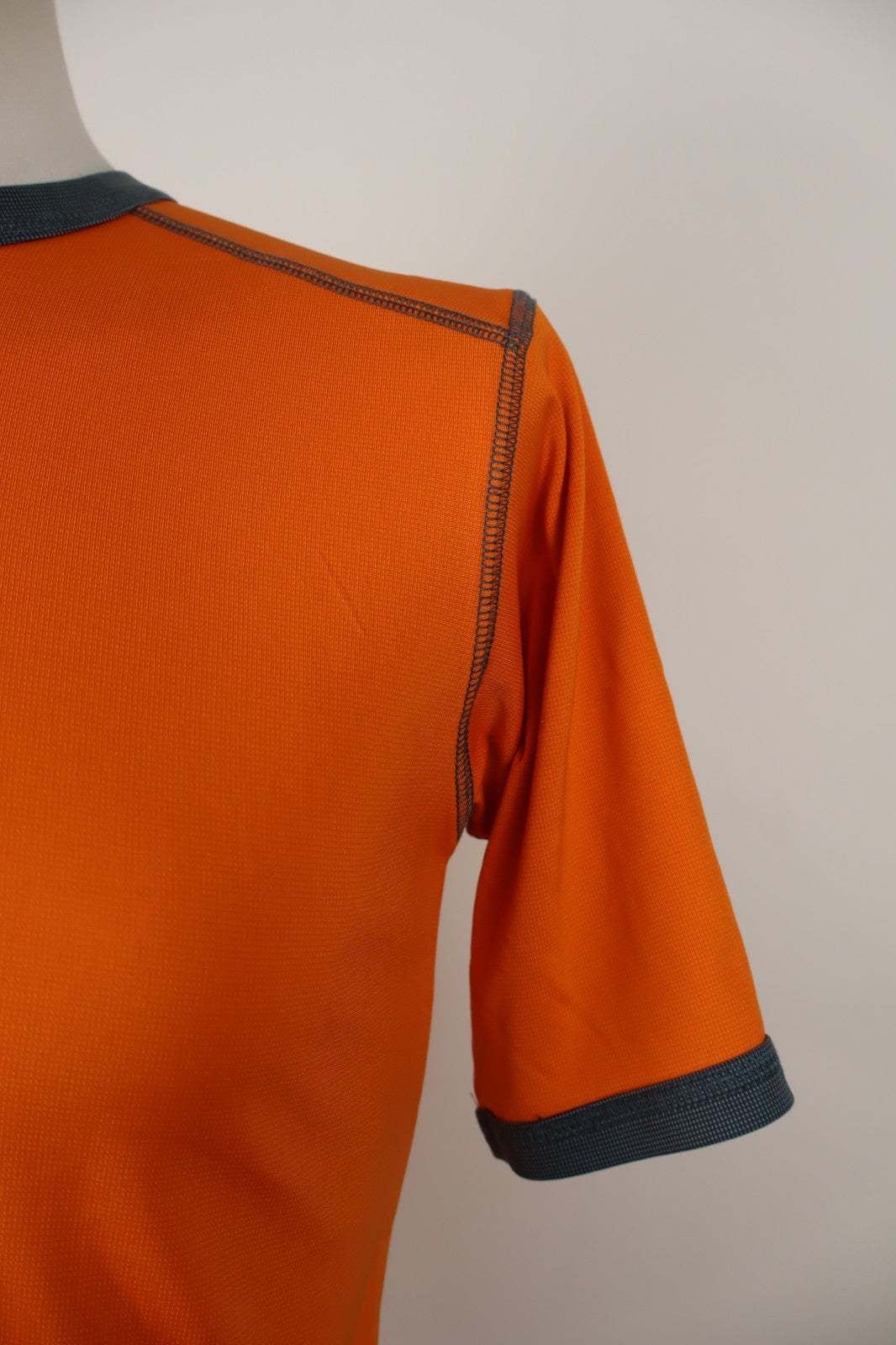 COLUMBIA MAGLIA TECNICA SPORT UOMO TG L MAN T-SHIRT CASUAL VINTAGE ARANCIONE