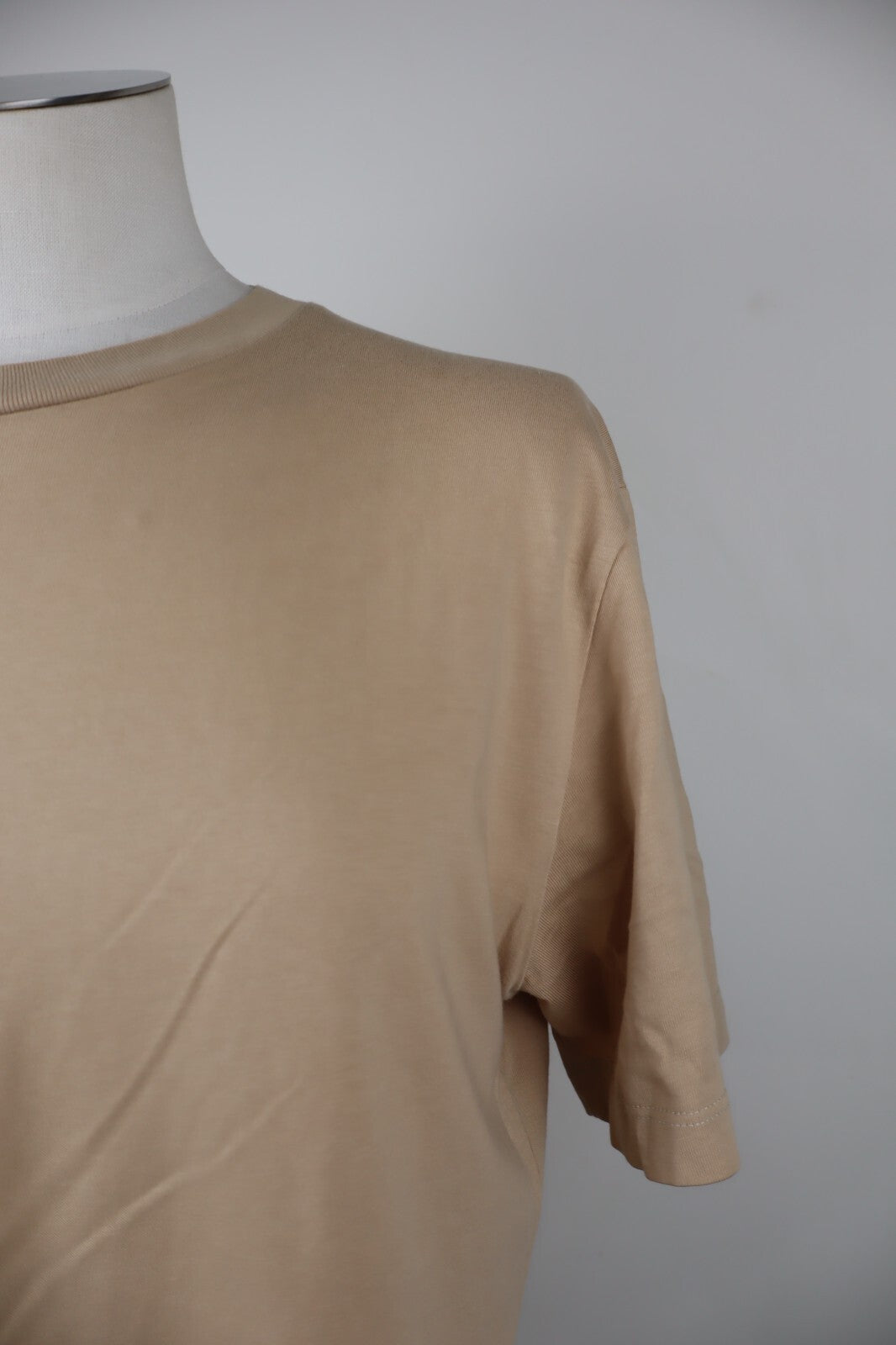 GAELLE PARIS MAGLIA UOMO TG. M COTONE COTTON MAN T-SHIRT CASUAL VINTAGE BEIGE