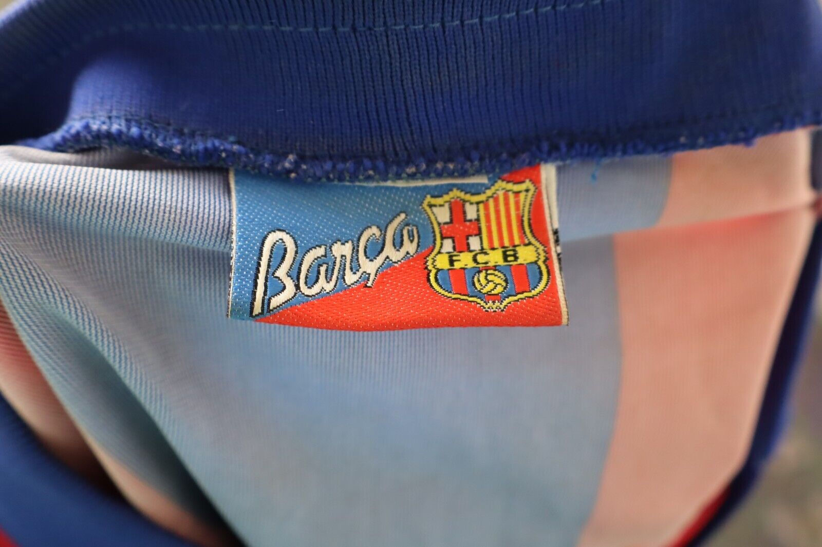 BARCA KAPPA BARCELLONA POPESCU N 5 MAGLIA CALCIO UOMO XL SOCCER SHIRT SPORT MAN