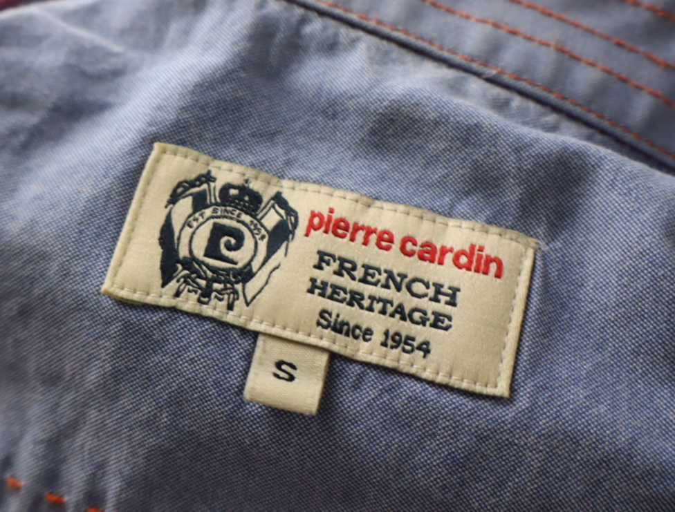 PIERRE CARDIN FRENCH HERITAGE '54 CAMICIA UOMO COTONE S MAN CASUAL VINTAGE SHIRT