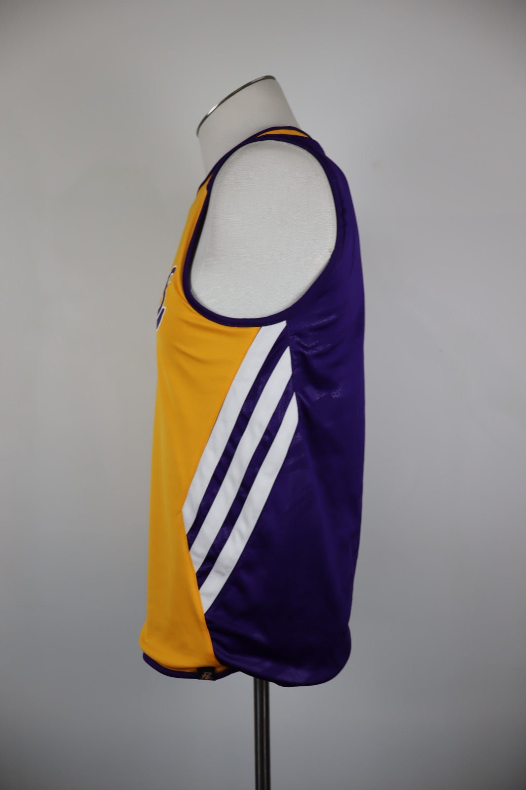 ADIDAS LAKERS NBA CANOTTA MAGLIA SMANICATA BASKET T-SHIRT UOMO TG S SPORT LOGO