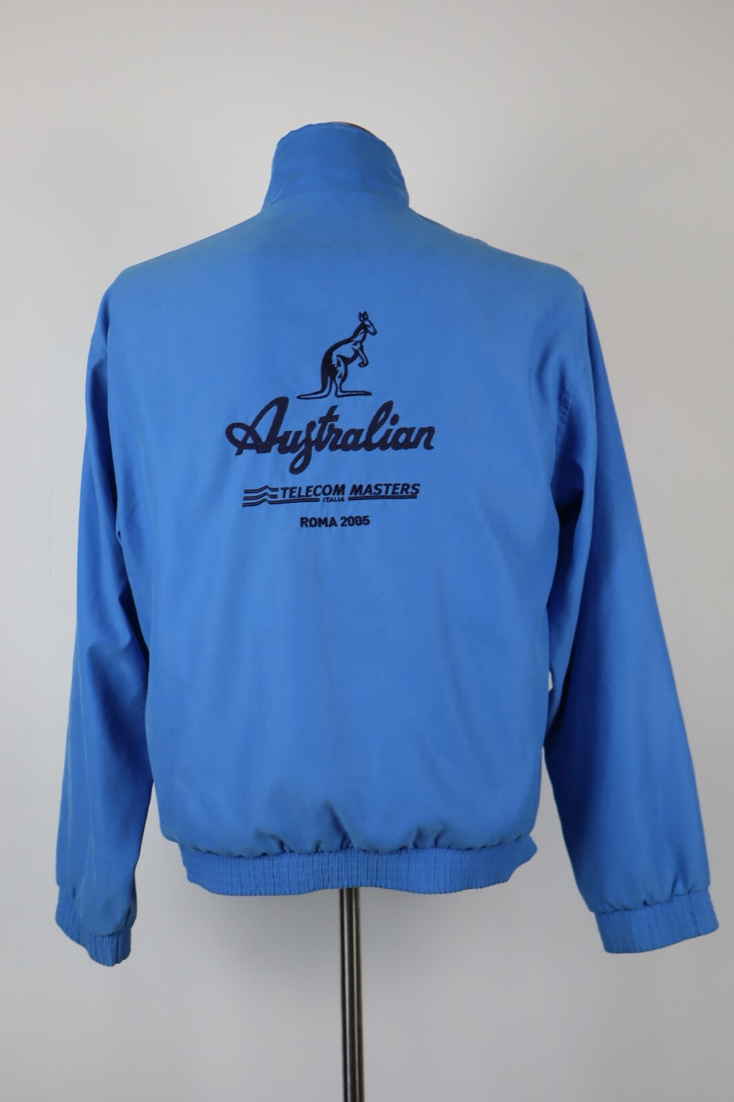 AUSTRALIAN GIACCA TENNIS ROMA 2005 UOMO Tg. 44 MAN VINTAGE CASUAL SPORT JACKET