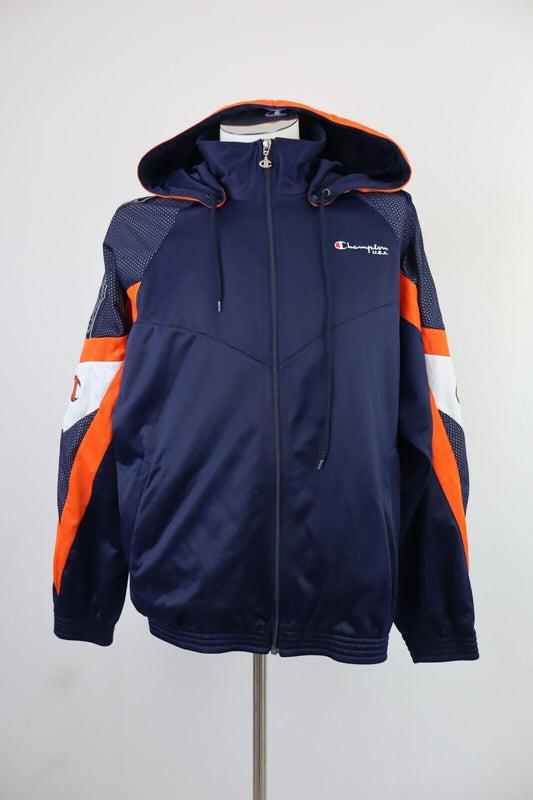 CHAMPION USA GIACCA SPORTIVA UOMO Tg. L MAN CASUAL SPORT JACKET VINTAGE