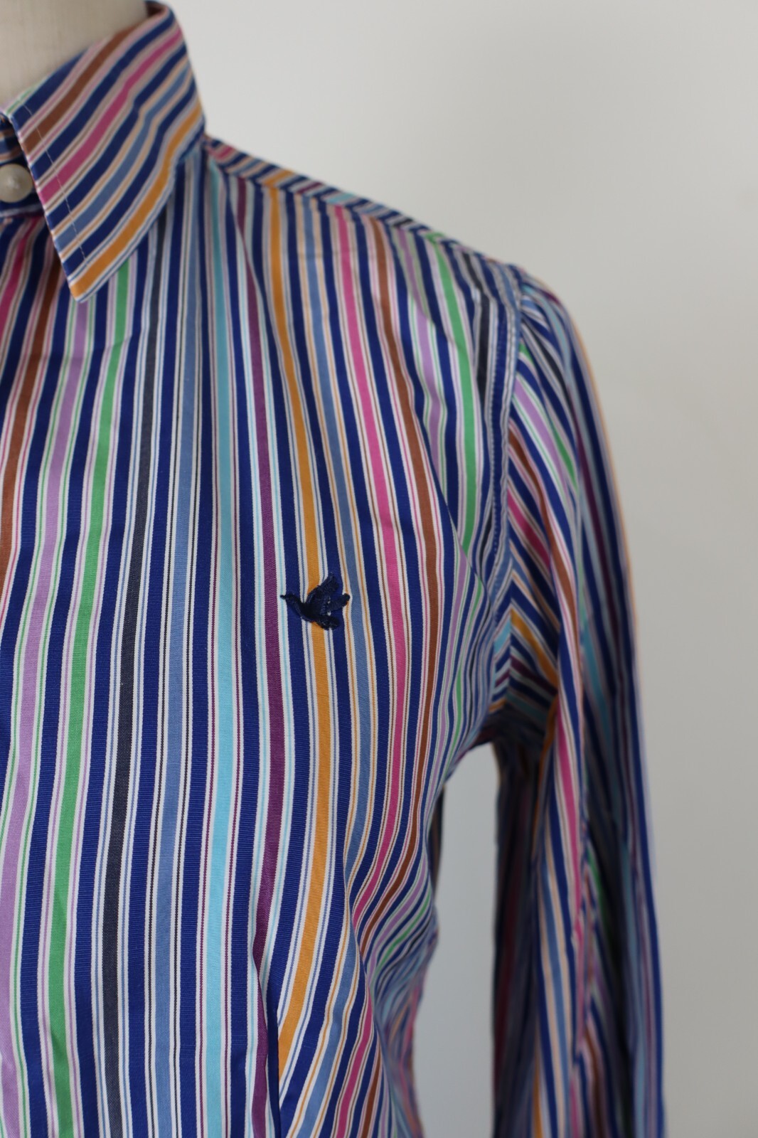 BROOKSFIELD CAMICIA  DONNA TG. 42 WOMAN SHIRT CASUAL VINTAGE COTONE