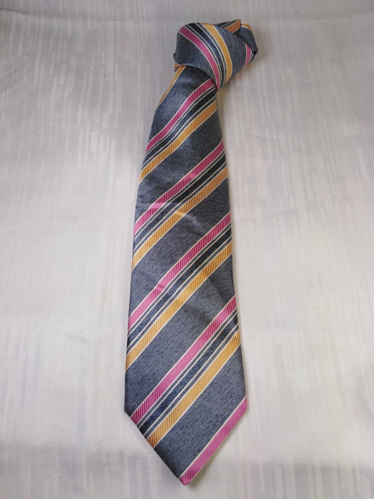TINO COSMA 100% SETA SILK TIE CRAVATTA NECKTIE ITALY VINTAGE