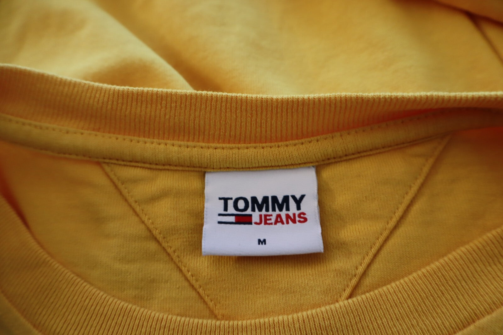 TOMMY JEANS HILFIGER MAGLIA UOMO TG M MAN COTONE COTTON T-SHIRT CASUAL VINTAGE