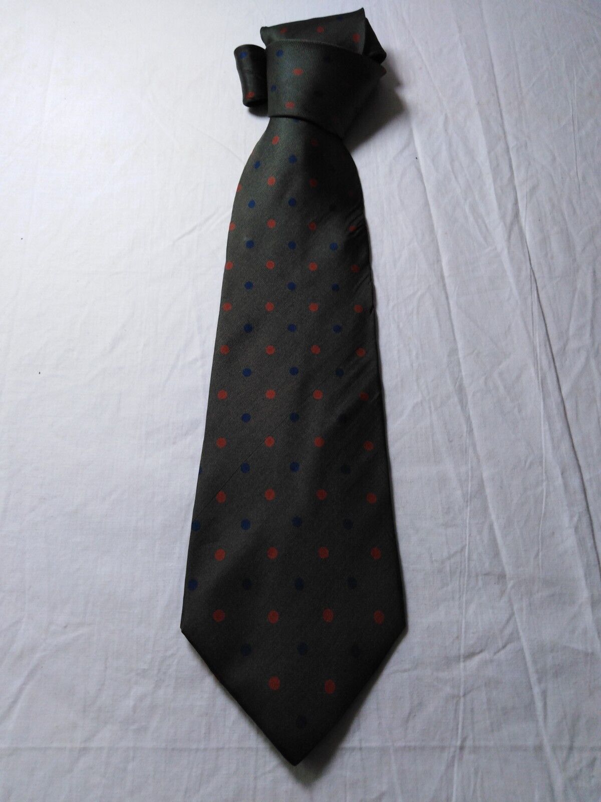 ROCCOBAROCCO 100% SILK TIE SETA CRAVATTA NECKTIE MADE IN ITALY