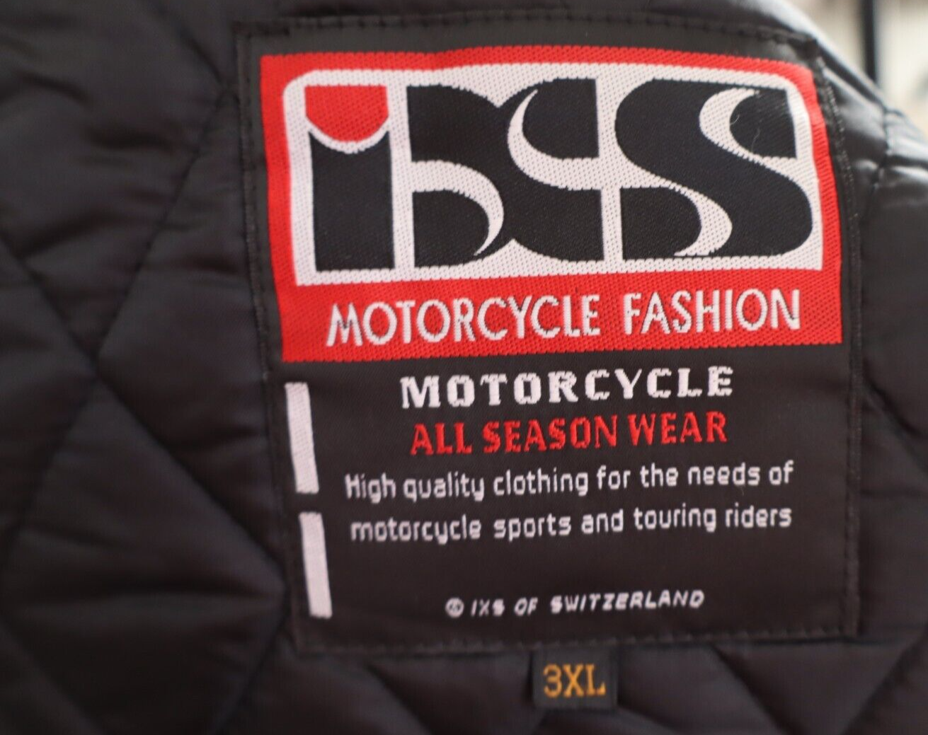 IXS GIUBBINO GIACCA MOTO UOMO 3XL MAN VINTAGE JACKET SPORT IMBOTTITO SMANICATO