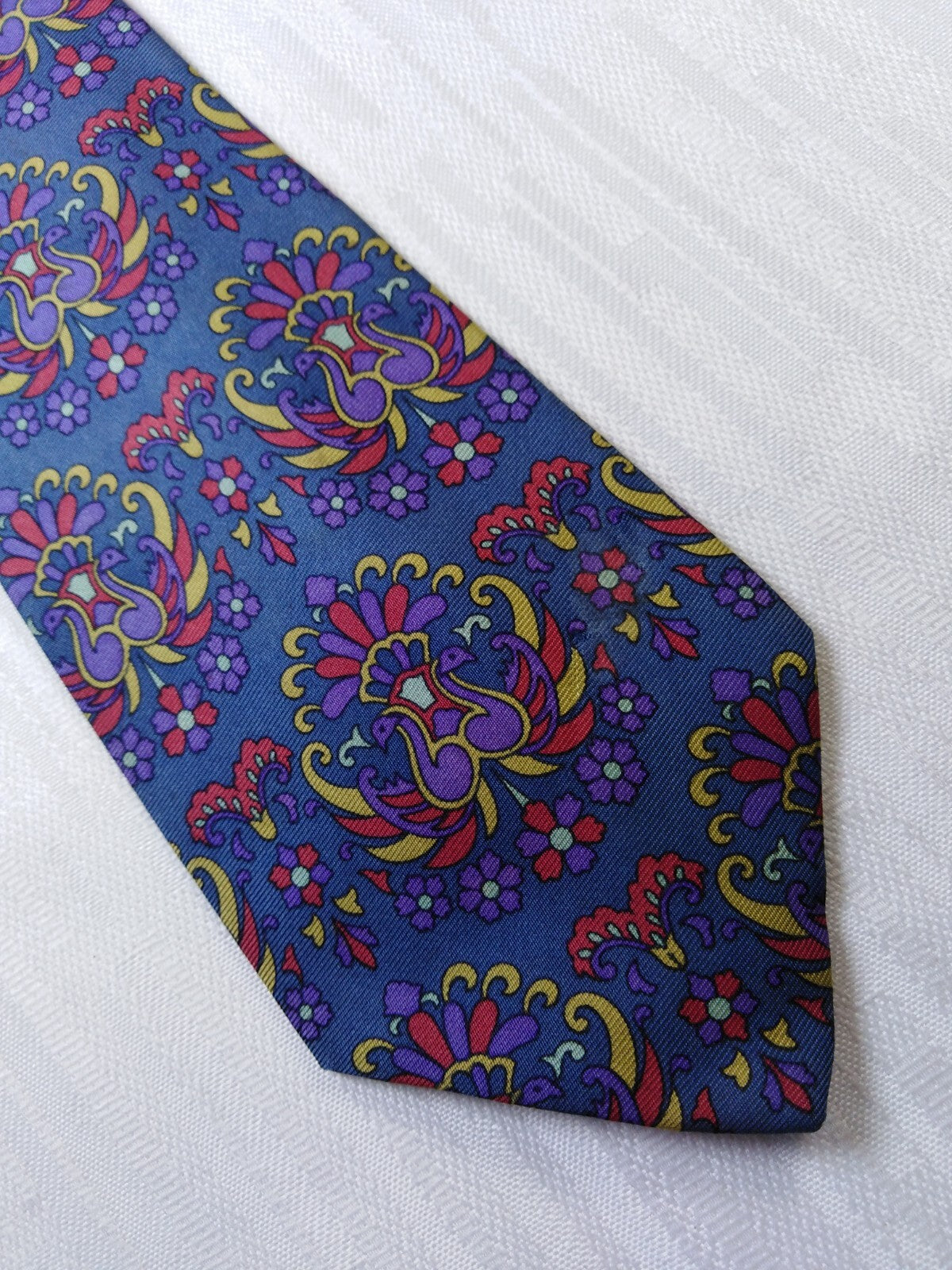 ENRICO COVERI 100% SILK TIE SETA CRAVATTA NECKTIE MADE IN ITALY CLASSIC