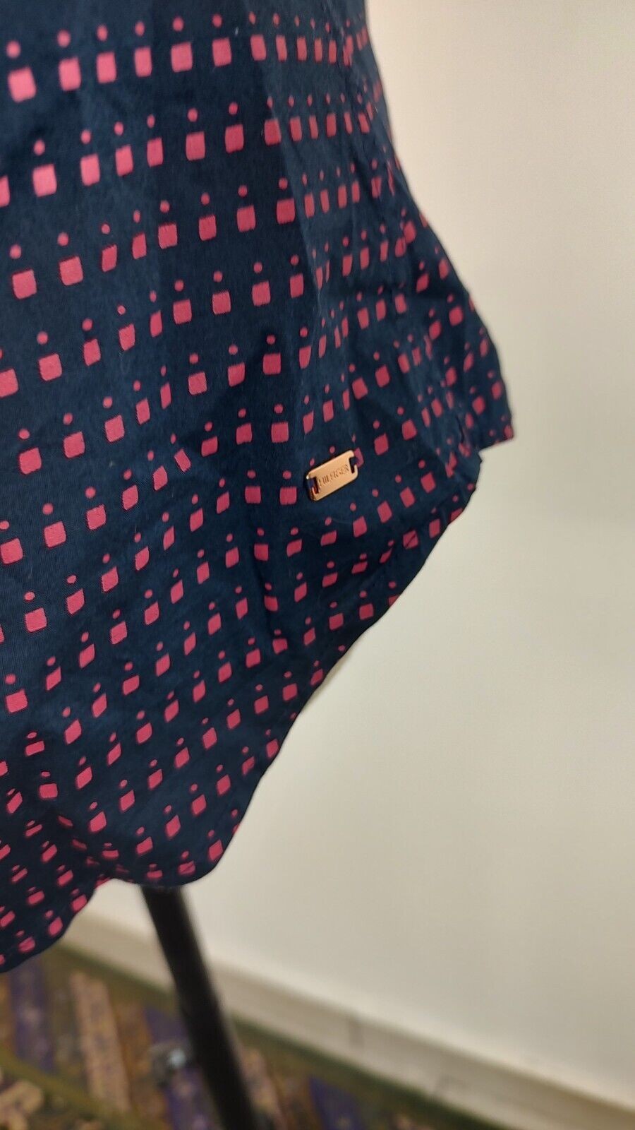 TOMMY HILFIGER CAMICIA DONNA TG. 4 WOMAN SHIRT CASUAL VINTAGE COTONE