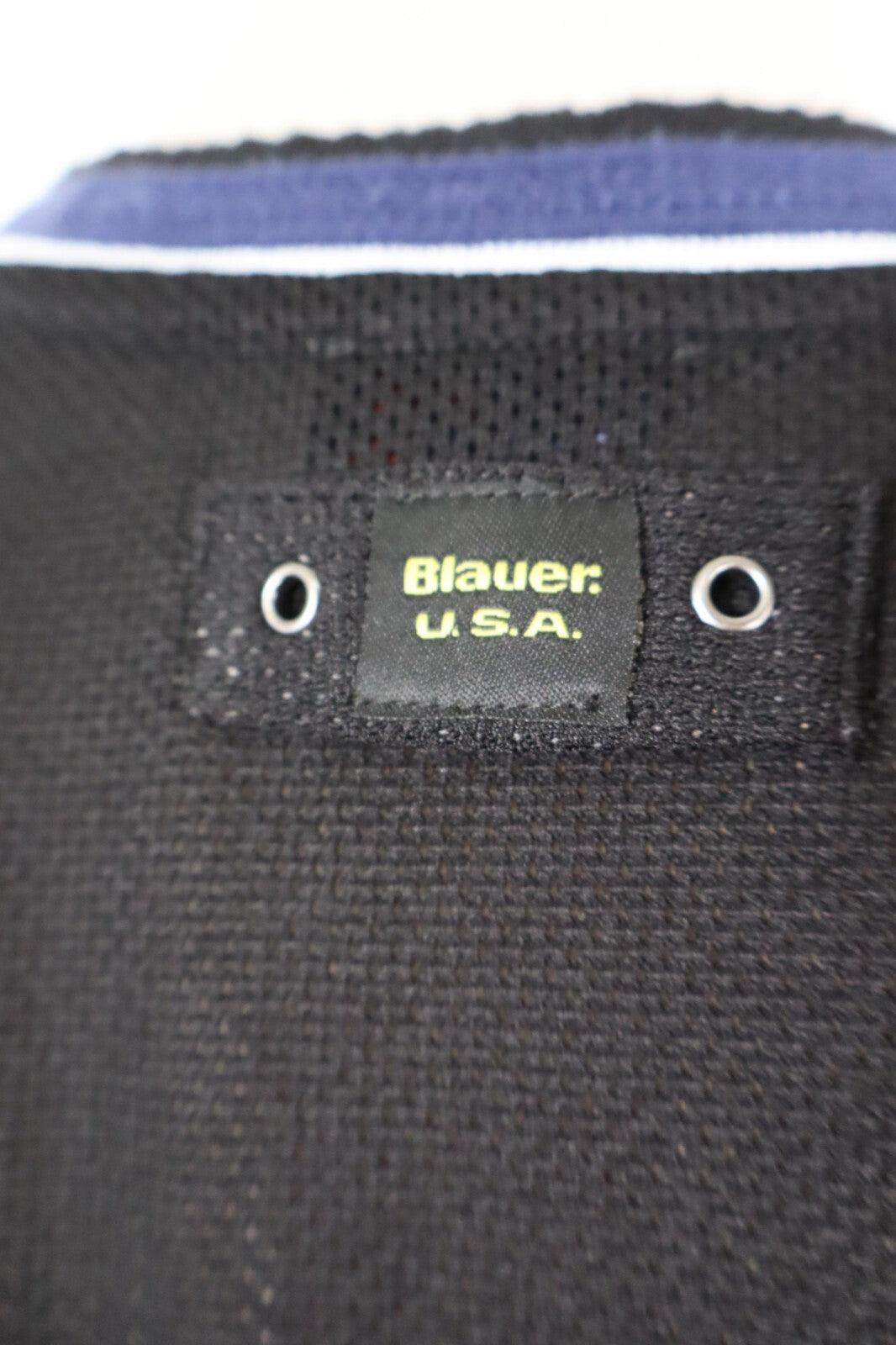 BLAUER USA MAGLIA DONNA TG. S WOMAN CASUAL VINTAGE T-SHIRT TOP A RETE