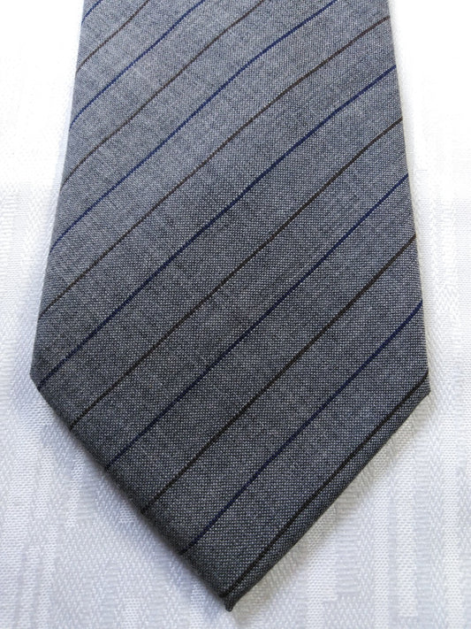 LES COPAINS 100% LANA WOOL TIE CRAVATTA NECKTIE MADE IN ITALY VINTAGE CLASSIC