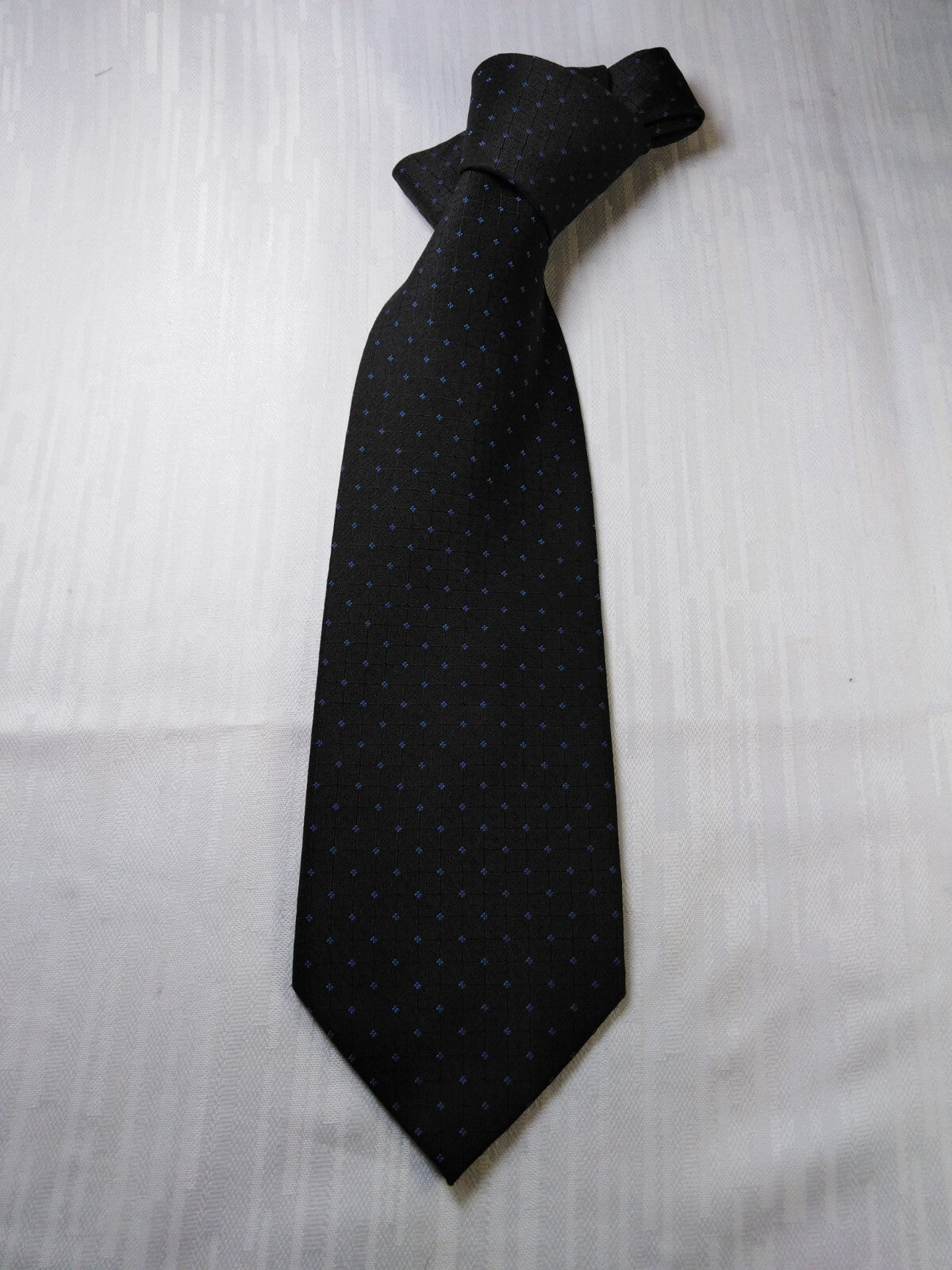 ROCCOBAROCCO 100% SETA SILK TIE CRAVATTA NECKTIE ITALY VINTAGE CLASSIC