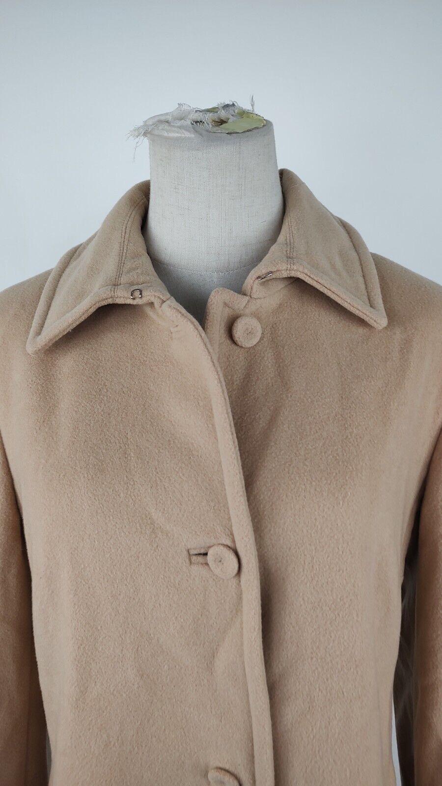 MAX & CO CAPPOTTO DONNA COAT Tg 44 WOMEN VINTAGE CASUAL JACKET ITALY LANA
