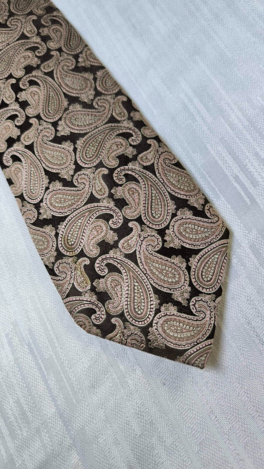 PIERRE CARDIN 100% SILK TIE SETA CRAVATTA NECKTIE MADE IN ITALY