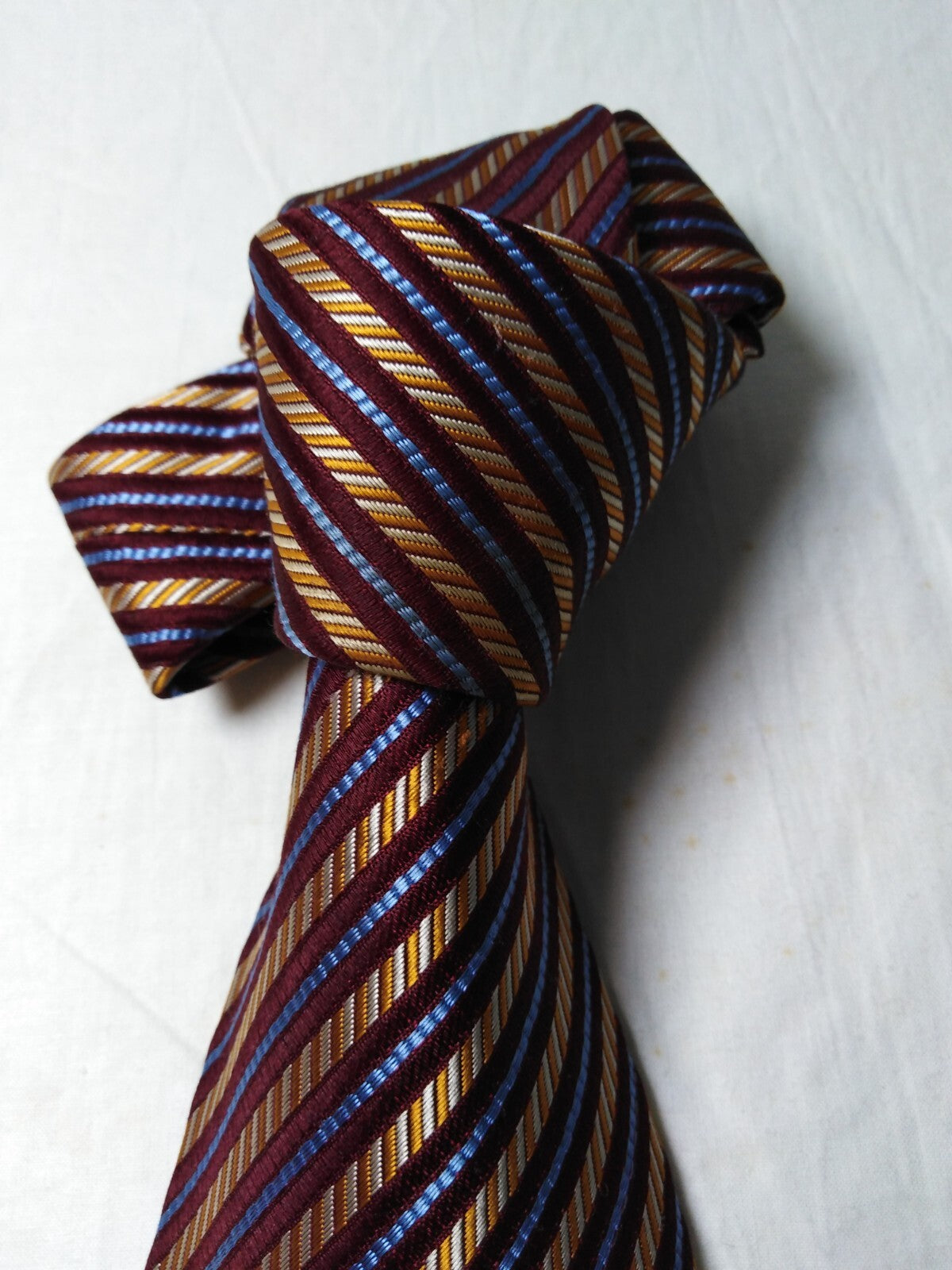 CANTARELLI  SILK TIE SETA CRAVATTA SELF TIPPED NECKTIE MADE IN ITALY