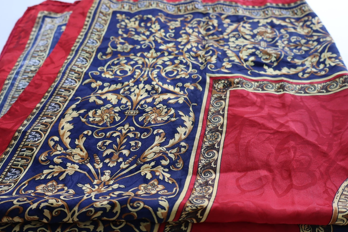ANDREA ZANELLATO FOULARD 100% SILK SETA SCARVES SCARF SQUARE MADE ITALY
