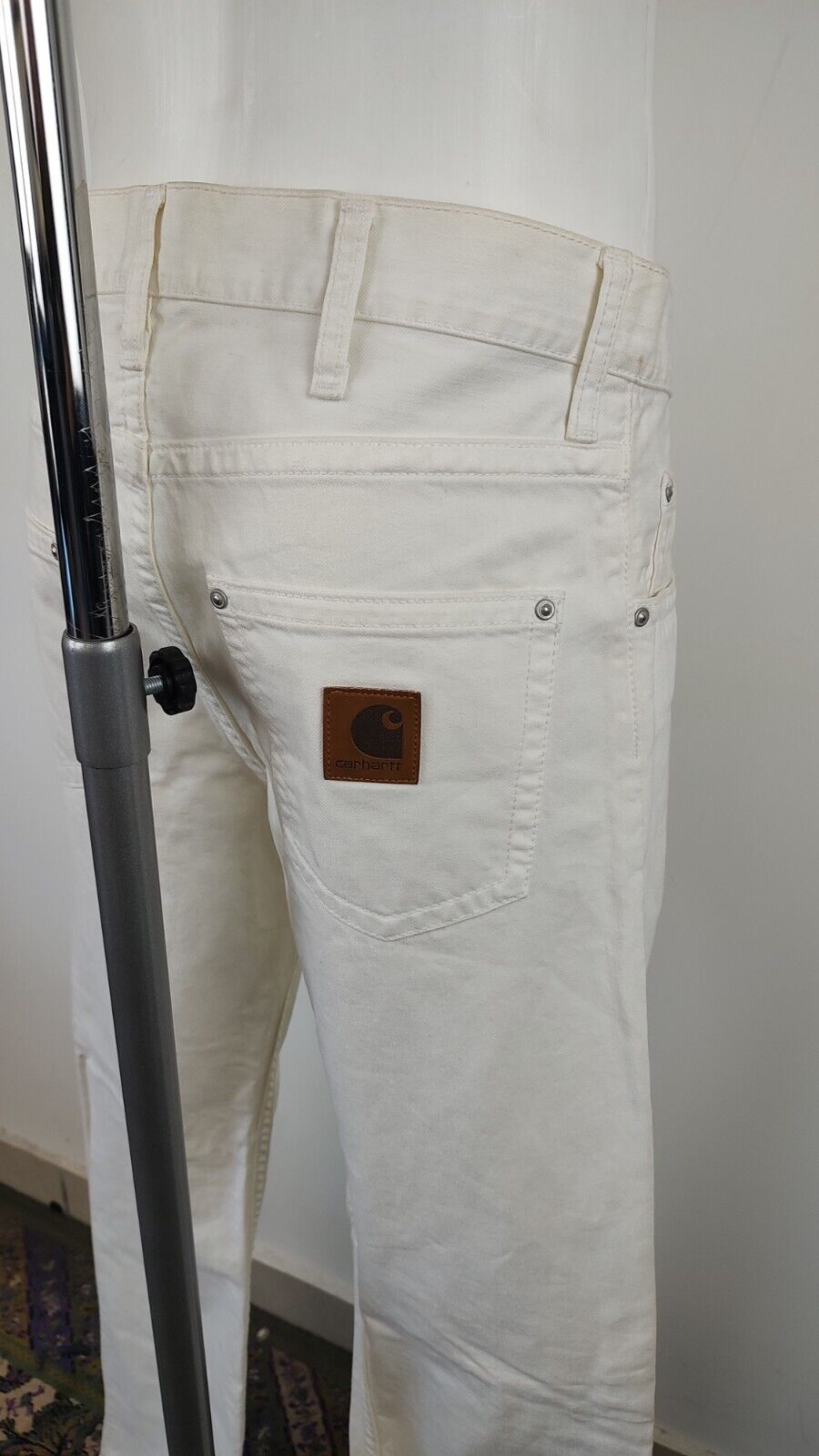 CARHARTT JEANS PANTALONE UOMO CASUAL W30 MAN VINTAGE PANTS DENIM