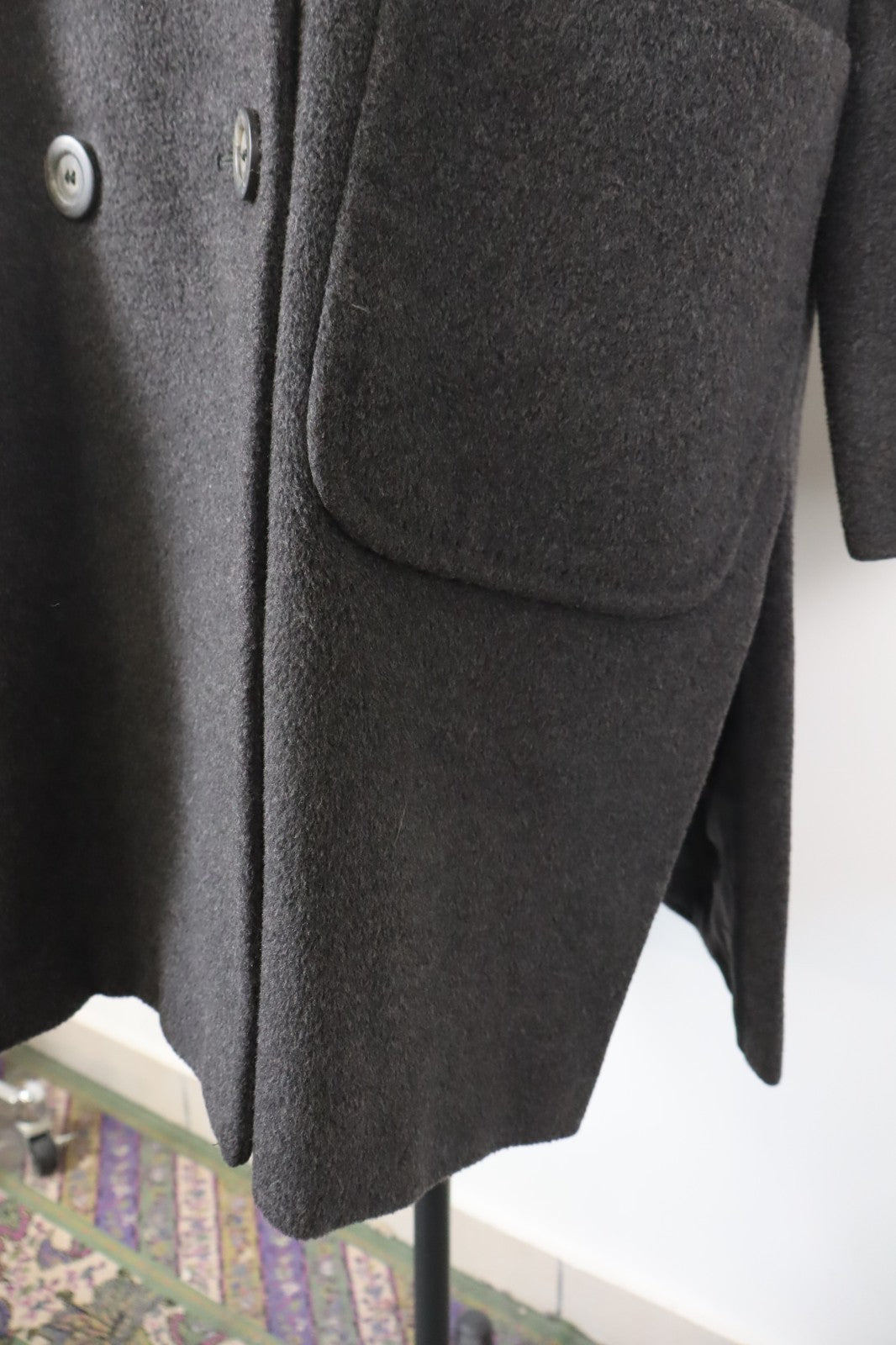 MAX MARA CAPPOTTO LANA GIACCA DONNA TG 40 WOMAN COAT VINTAGE CASUAL CASHMERE