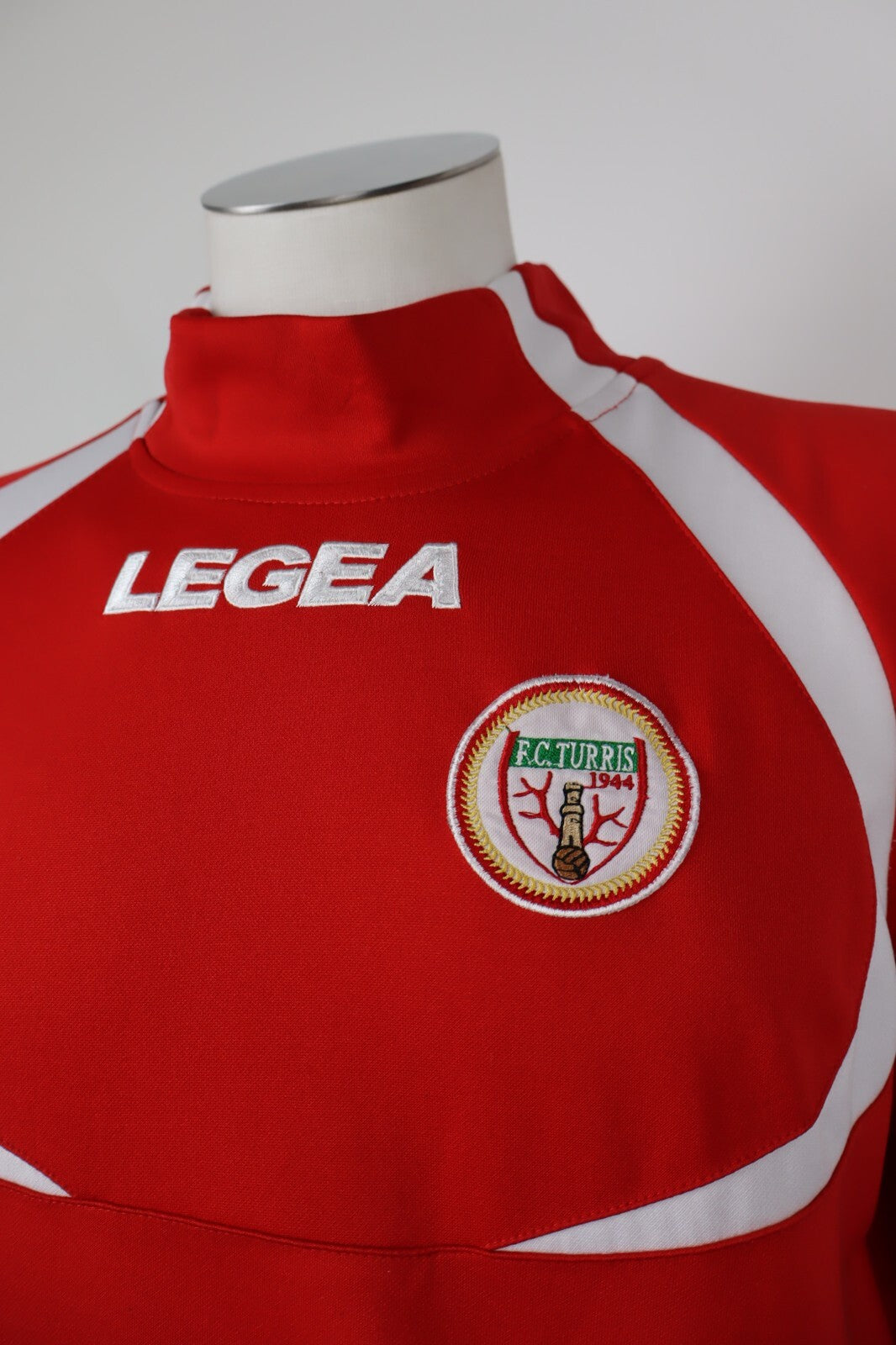 LEGEA FC TURRIS FELPA SPORT MAGLIA CALCIO UOMO Tg M MAN VINTAGE SOCCER SWEATER