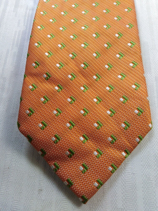 GIORGIO MARIANI 100% SETA SILK TIE CRAVATTA NECKTIE ITALY VINTAGE SELF TIPPED
