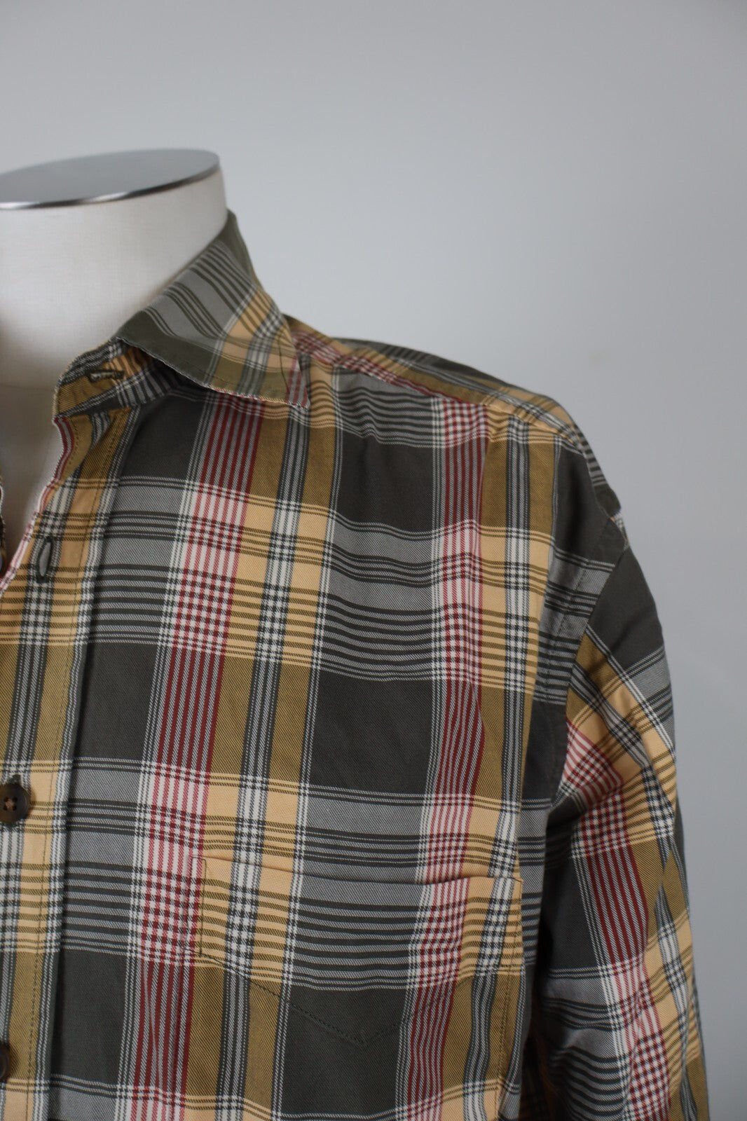 GANT CAMICIA UOMO COTONE COTTON TG. L MAN CASUAL VINTAGE SHIRT