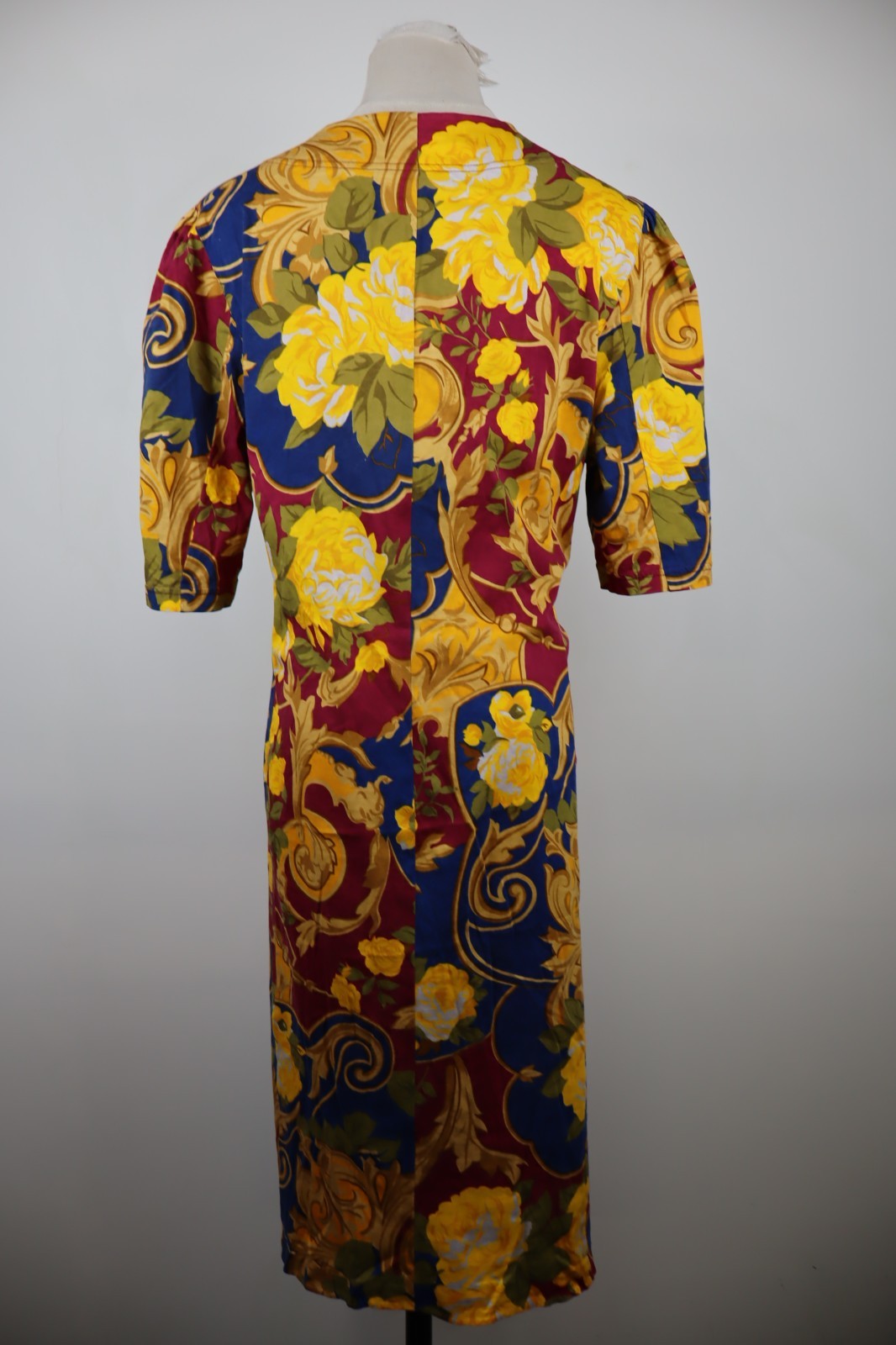 MARINA RINALDI VESTITO ABITO CON BOTTONI DONNA TG 21 WOMAN CASUAL VINTAGE DRESS