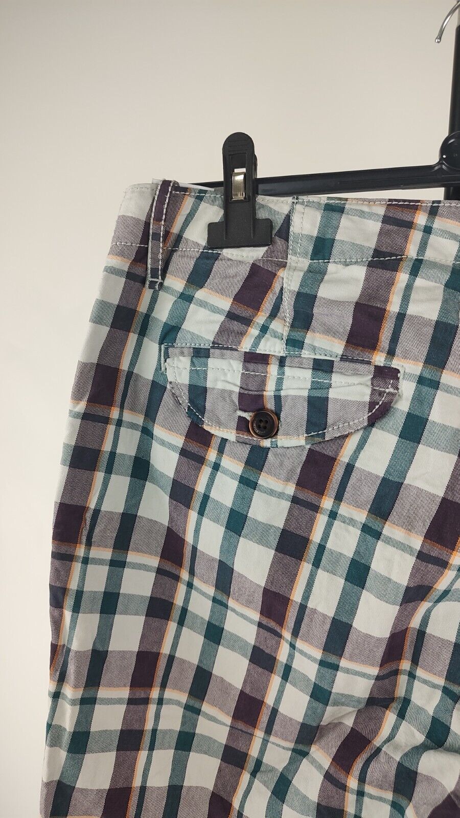 HILFIGER DENIM PANTALONI BERMUDA UOMO COTONE TG. W33 MAN PANTS CASUAL VINTAGE