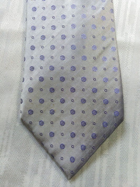 FUSARO NAPOLI 100% SETA SILK TIE CRAVATTA NECKTIE MADE ITALY VINTAGE CLASSIC