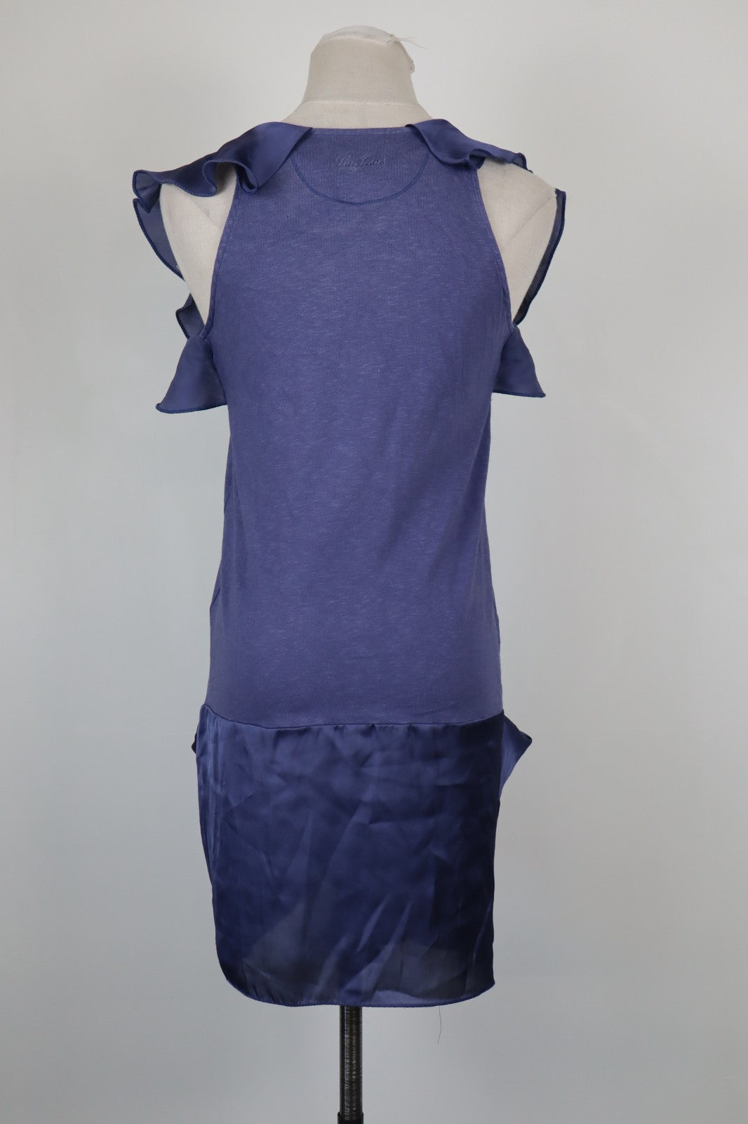 LIU JO JEANS VESTITO DONNA TG. XS WOMAN CASUAL VINTAGE DRESS ABITO VISCOSA