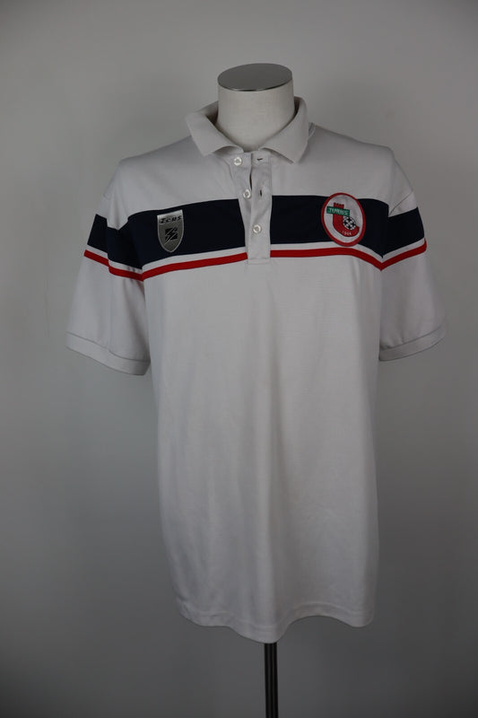 ZEUS TURRIS POLO MAGLIA CALCIO TRIKOT UOMO Tg XL SOCCER JERSEY VINTAGE