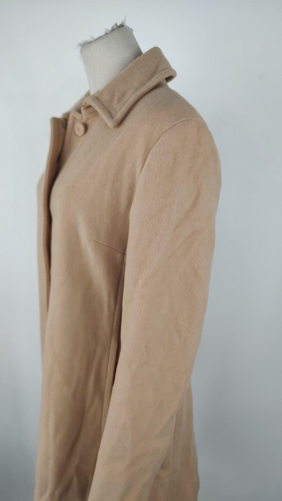 MAX & CO CAPPOTTO DONNA COAT Tg 44 WOMEN VINTAGE CASUAL JACKET ITALY LANA