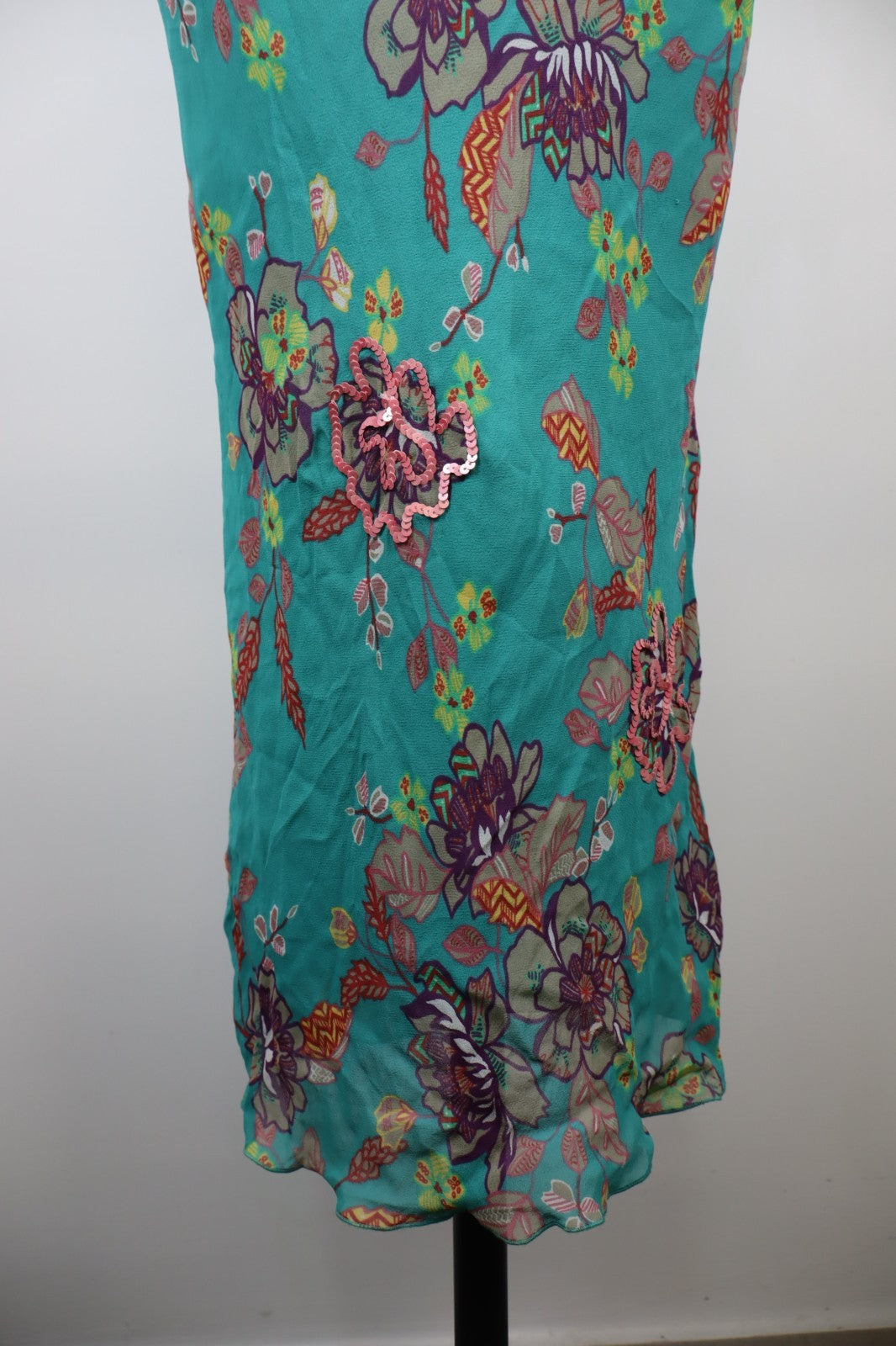 MAX&CO VESTITO SMANICATO DONNA ABITO TG 40 WOMAN CASUAL VINTAGE DRESS ADERENTE