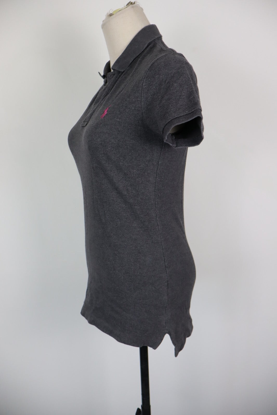 RALPH LAUREN POLO MAGLIA T-SHIRT DONNA COTONE TG S WOMAN CASUAL VINTAGE SKINNY