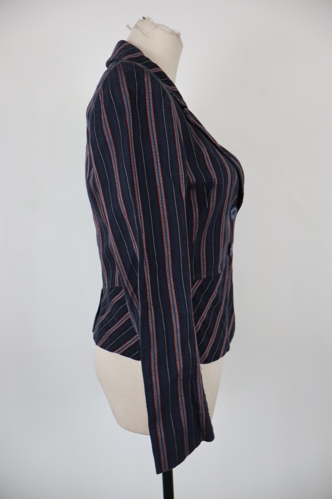 CACHAREL GIACCA BLAZER DONNA Tg XS WOMAN VINTAGE CASUAL COTONE COTTON