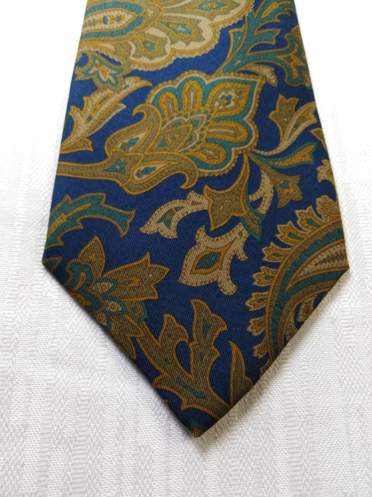 PROCHOWNICK 100% SILK TIE SETA CRAVATTA NECKTIE MADE IN ITALY CLASSIC