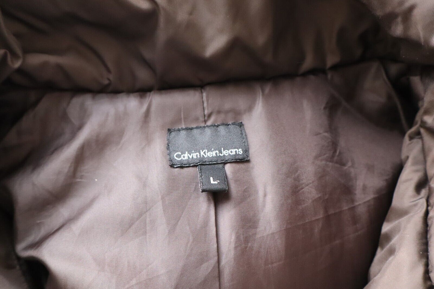 CALVIN KLEIN GIUBBINO PARKA DONNA TG L WOMAN JACKET CASUAL VINTAGE GIACCA