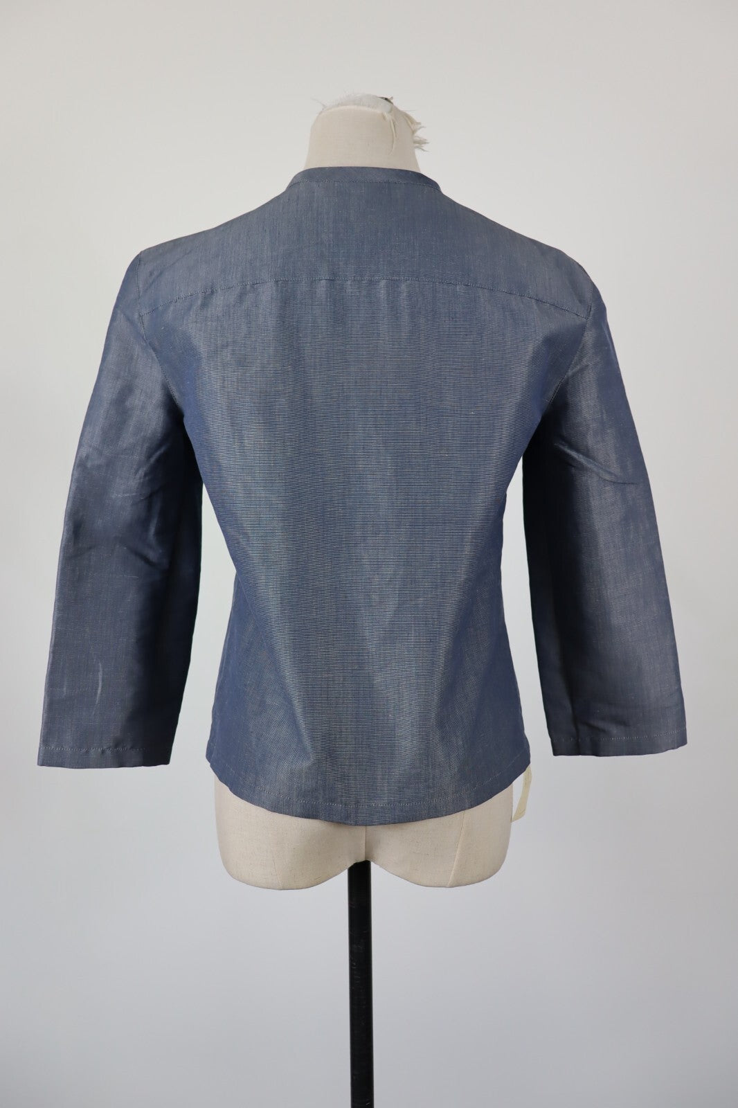 EMPORIO ARMANI BLAZER GIACCA COTONE DONNA Tg 40 WOMAN VINTAGE JACKET CASUAL