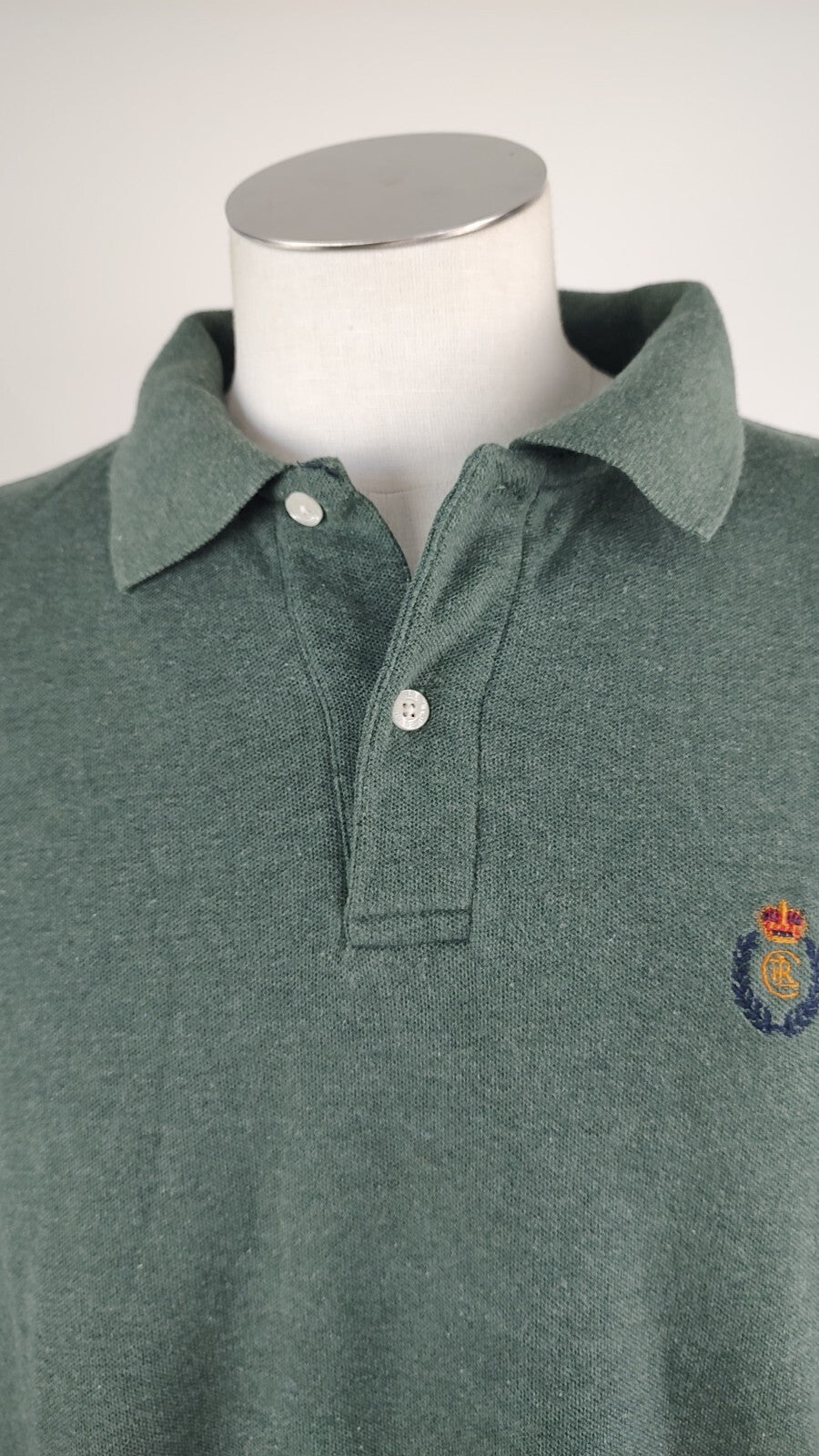 CHAPS RALPH LAUREN  MAGLIA UOMO TG M MAN T-SHIRT CASUAL VINTAGE COTONE