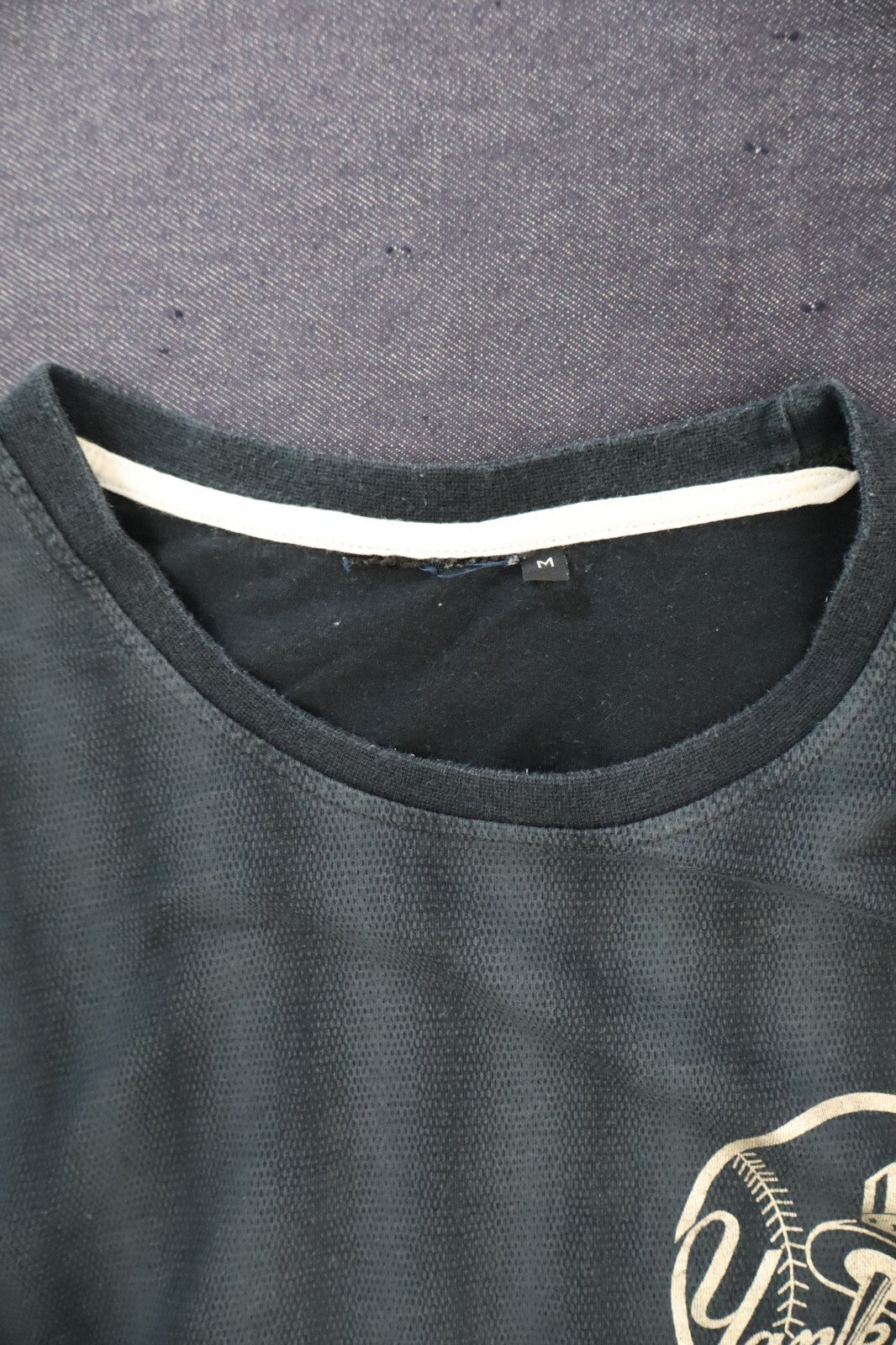 YANKEES MAGLIA UOMO BASEBALL T-SHIRT  MAN Tg M SPORT COTONE COTTON