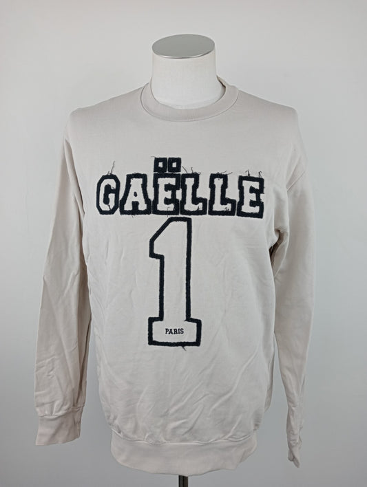 GAELLE PARIS FELPA MAGLIA UOMO Tg M MAN SWEATSHIRT COTONE CASUAL VINTAGE