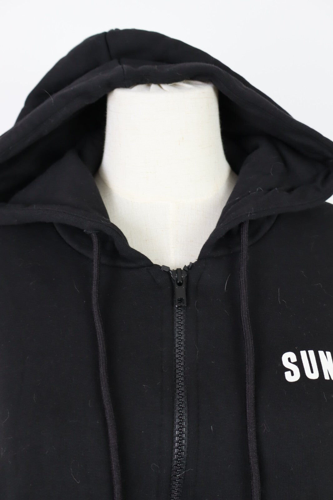 SUNDEK FELPA CON ZIP DONNA Tg XS WOMAN CASUAL VINTAGE SPORT SWEATSHIRT