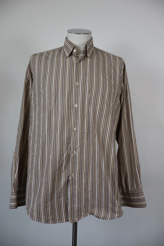 COVERI CAMICIA UOMO COTONE TG L MAN CASUAL VINTAGE SHIRT COTONE