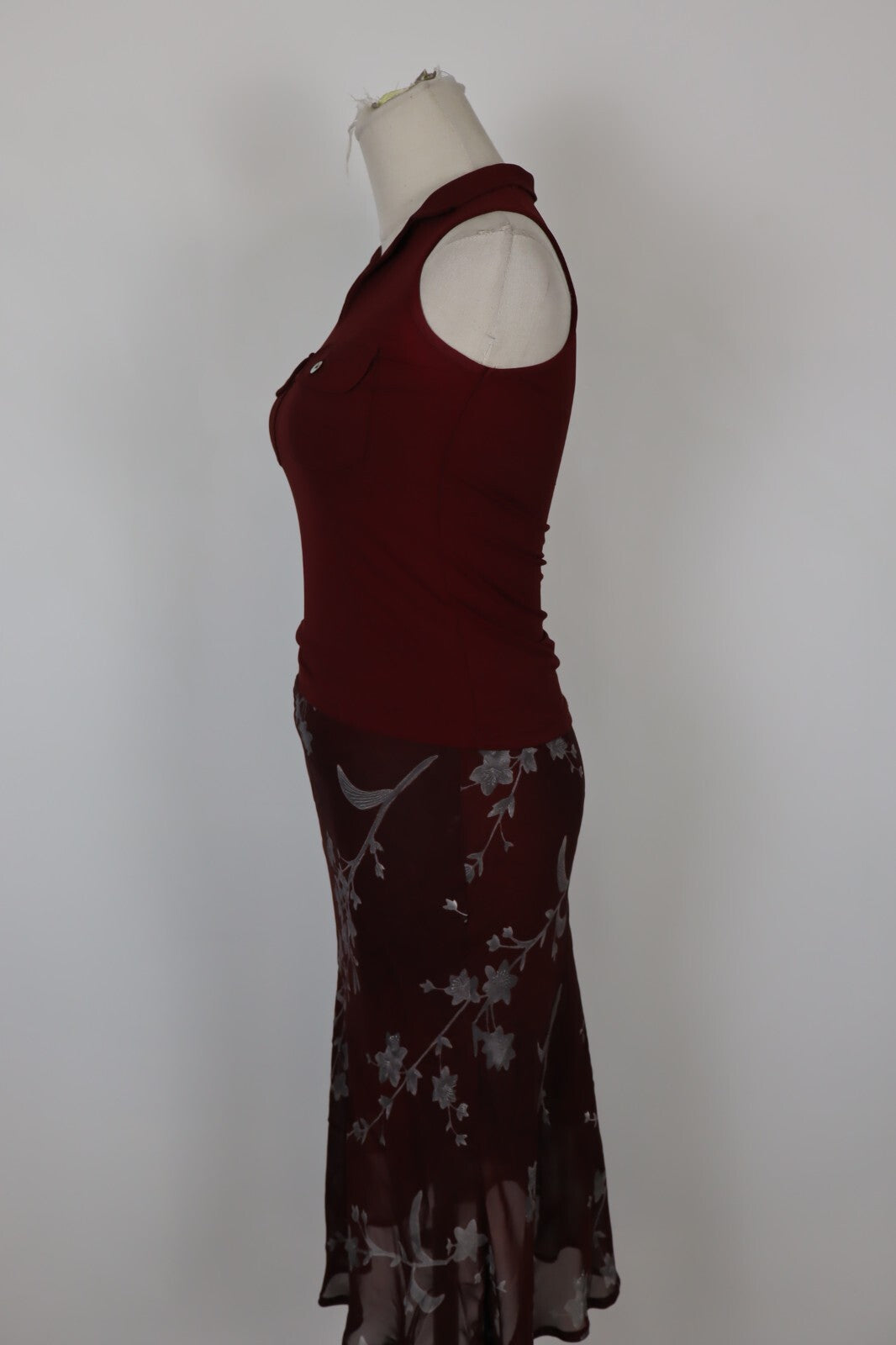 SPORTSTAFF COMPLETO DONNA Tg. 42 / 44 MAGLIA GONNA DRESS VINTAGE CASUAL SUIT