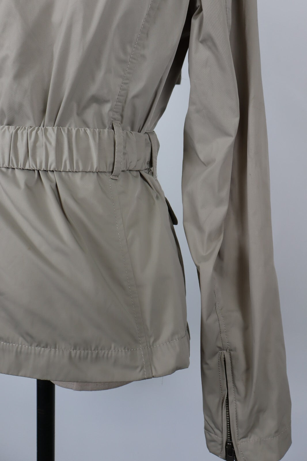 REFRIGUE GIUBBINO IMPERMEABILE CINTURA DONNA TG M WOMAN JACKET CASUAL VINTAGE