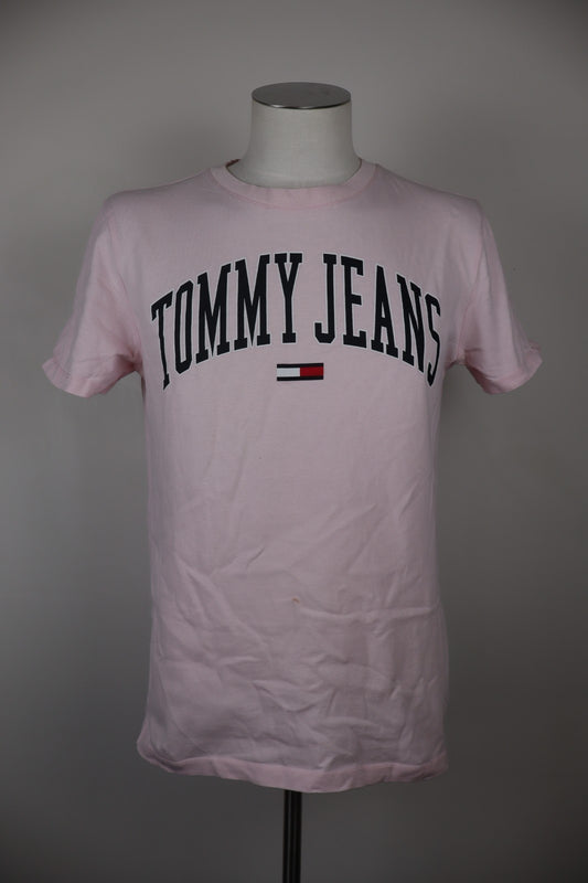 TOMMY HILFIGER JEANS MAGLIA UOMO M MAN T-SHIRT CASUAL VINTAGE COTONE COTTON LOGO